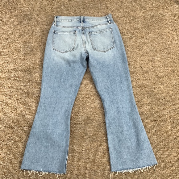 Frame Denim Women’s Heritage Le Sylvia Kick Boot Light Wash Jeans Size 27 - Picture 4 of 8